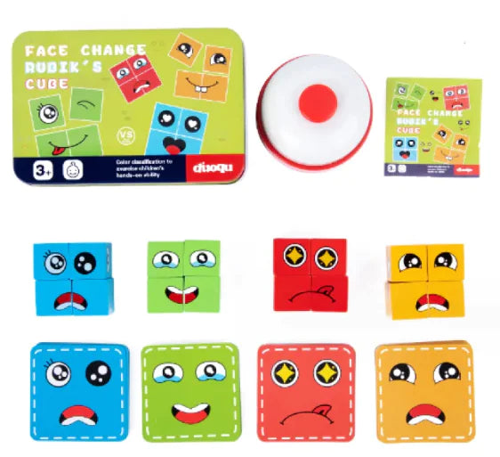 Emoji Cube Family Battle Game