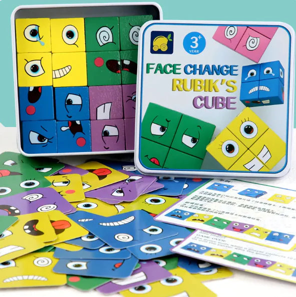 Emoji Cube Family Battle Game