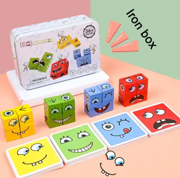 Emoji Cube Family Battle Game