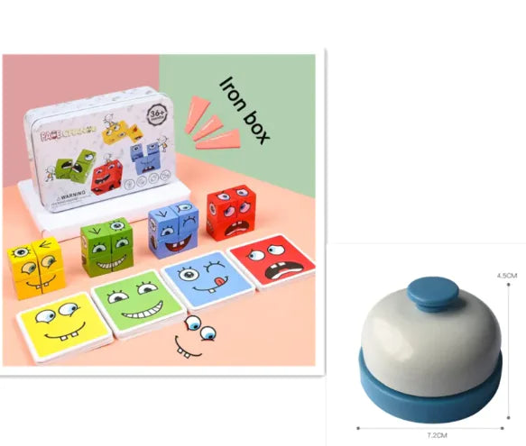 Emoji Cube Family Battle Game
