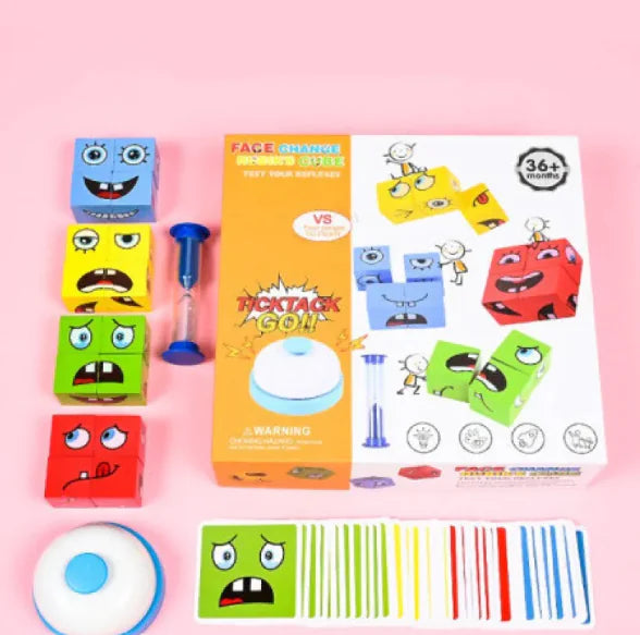 Emoji Cube Family Battle Game