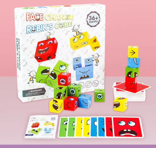 Emoji Cube Family Battle Game
