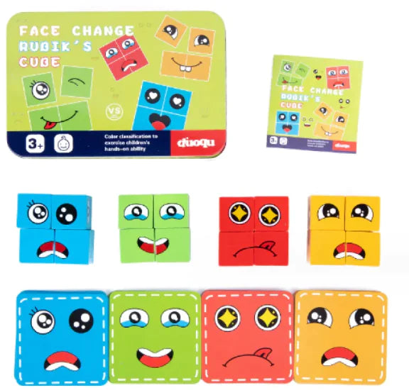 Emoji Cube Family Battle Game