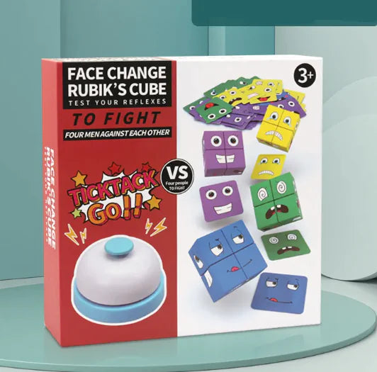 Emoji Cube Family Battle Game