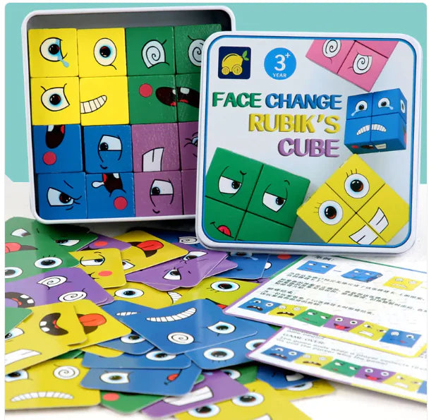 Emoji Cube Family Battle Game